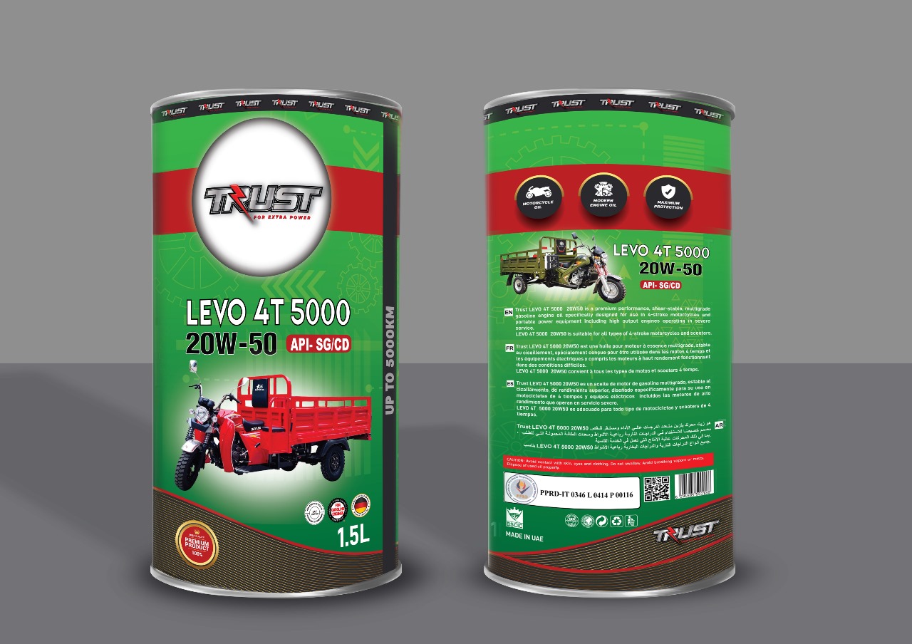 TRUST LEVO 4T 5000 20W50 API SG/CD